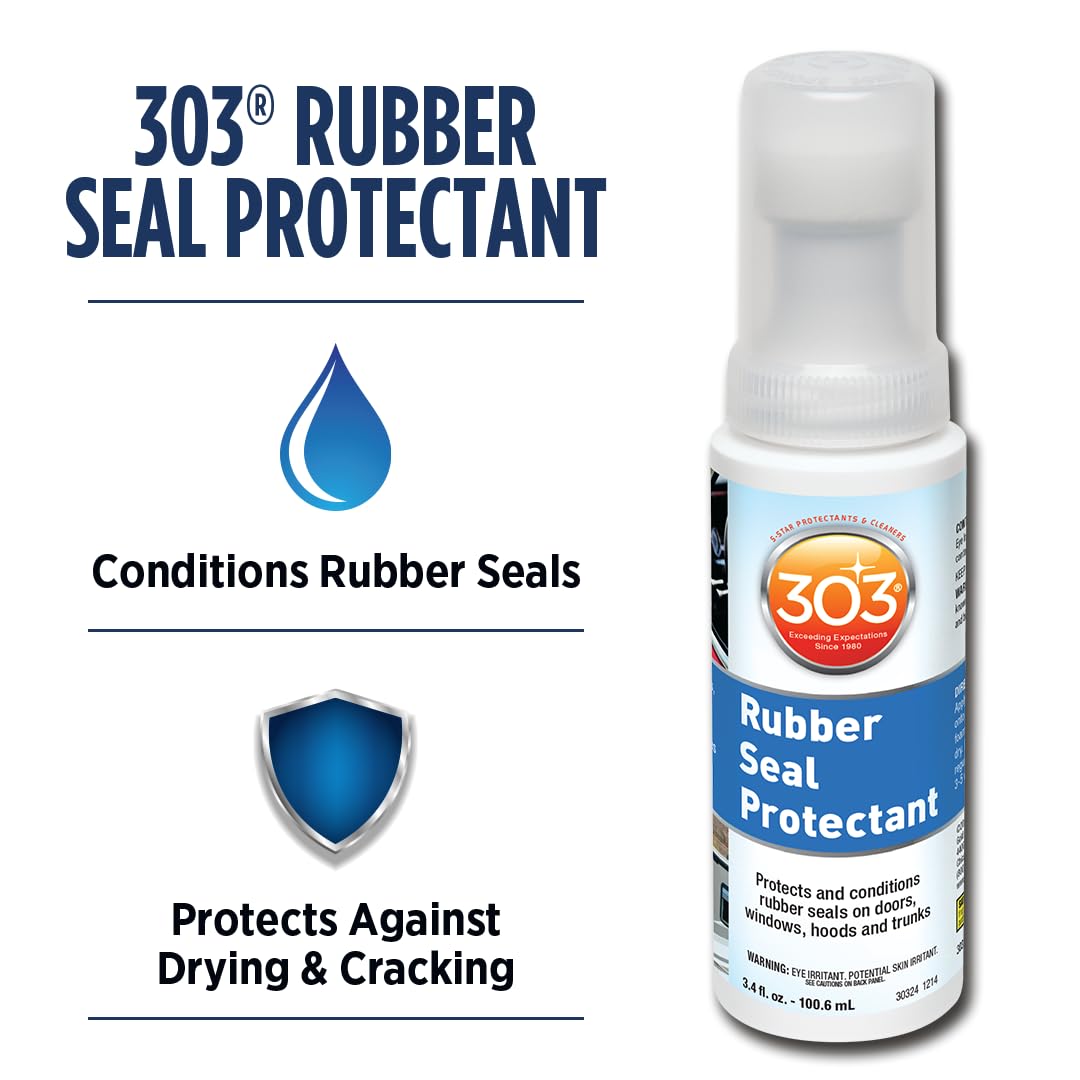 303 Rubber Seal Protectant for Weatherstripping, 3.4 oz