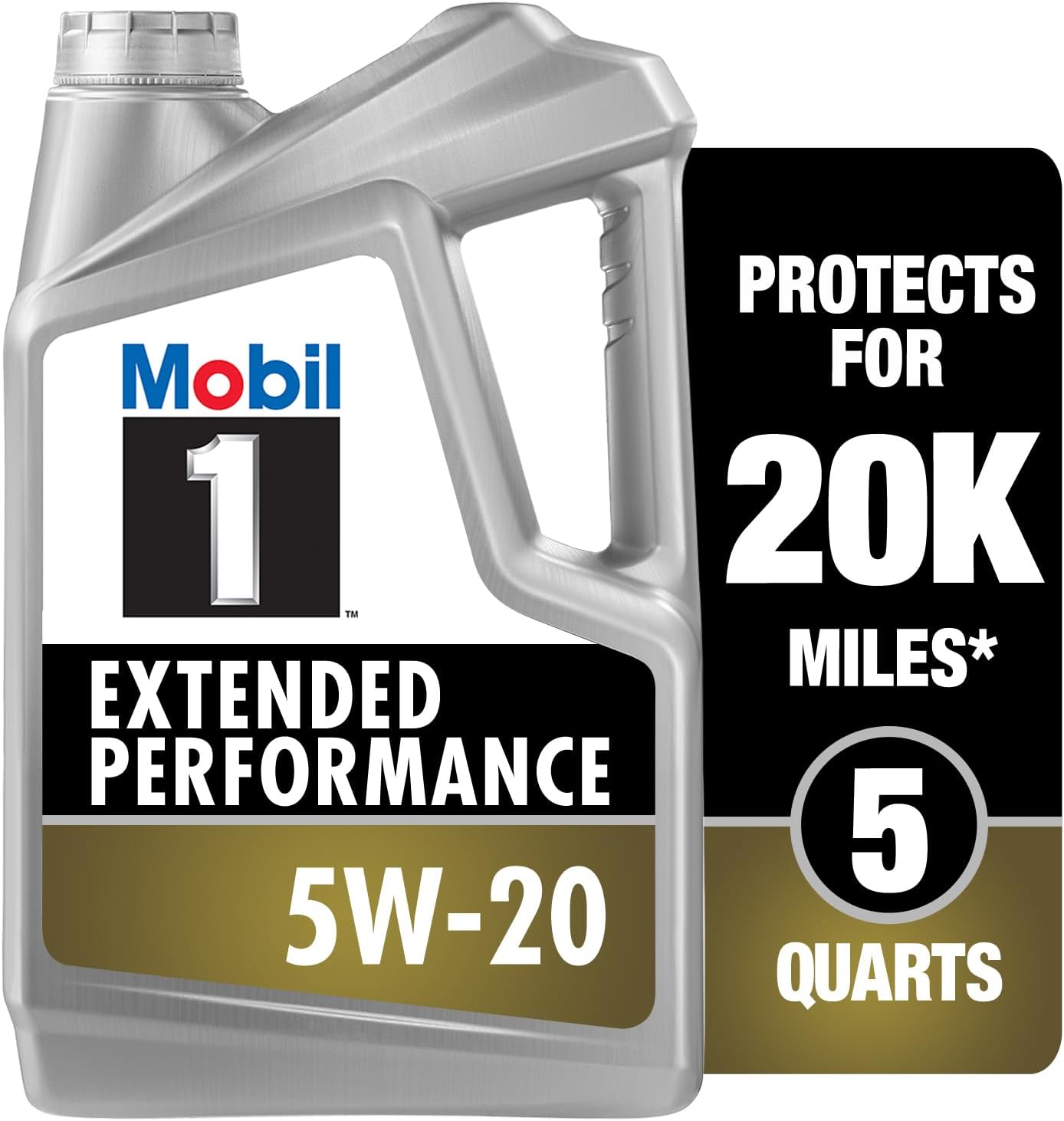 Mobil 1 Turbo Diesel Truck Full Synthetic Motor Oil 5W-40, 1 Gal
