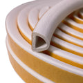 VITAM AMO Weather Stripping Seal Strip for Doors/Windows 18 Feet, Self-Adhesive Backing Seals Large Gap (from 5/16 inch to 15/32 inch), Easy Cut to Size