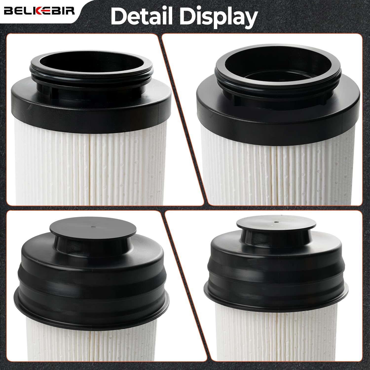 6.7L Cummins Diesel Engine Oil Filter Compatible with 2025 2026 Dodge Ram 2500 3500 4500 5500 6.7L Cummins Turbo Diesel Engine Replace 68677810AA