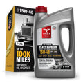 Triax Fleet Supreme 15W-40 API CK-4 Full Synthetic Heavy Duty Diesel Engine Oil | Moly Boron Friction Modified | Extended Drain (5 Gallon)