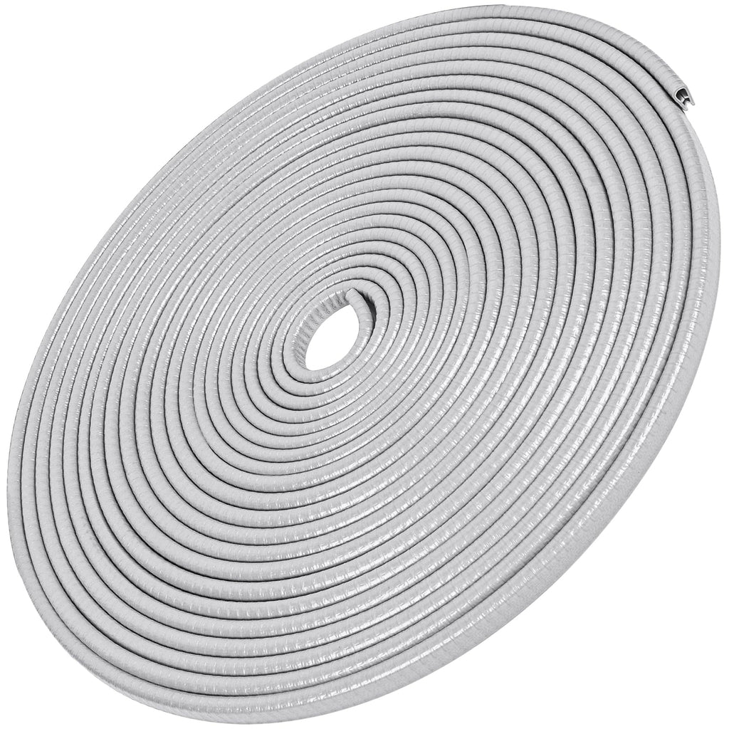 MYFAMIREA 33Ft(10M) Long Car Door Edge Guards, U Shape Edge Trim Rubber Seal Protector Car Door Protection Anti-Collision Rubber Clips Easy to Cut No Need Adhesive Fit for Most Vehicles| Black