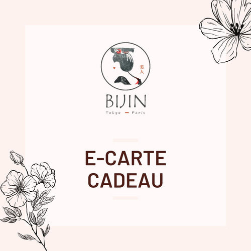 Carte cadeau ⎪Bijin cosmétiques & charbons